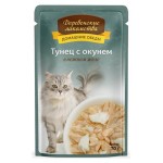 Корм для кошек Деревенские лакомства тунец с окунем, 70 г (kastd)