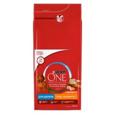 Сухой корм для щенков Purina ONE с курицей и рисом, 1.8 кг (kastd) в магазинах Ашан