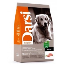 Сухой корм для собак всех пород Darsi с чувствительным пищеварением Индейка Sensitive, 2,5 кг (kastd) в магазинах Ашан