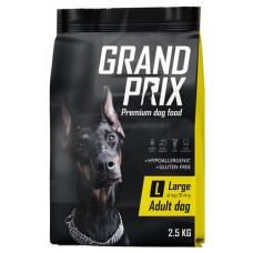 Сухой корм для взрослых собак крупных пород GRAND PRIX Large Adult 2.5кг (kastd) в магазинах Ашан