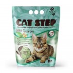 Наполнитель для кошачьего туалета Cat Step Tofu Green Tea комкующийся, 6 л (kastd)