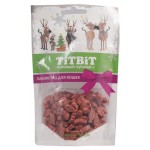 Лакомство для кошек TITBIT Рыбки с лососем для кошек Новогодняя коллекция, 50 г (kastd)