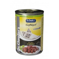 Консервированный корм для кошек Dr.Clauders Fleisch курица в соусе, 415 г (kastd) в магазинах Ашан