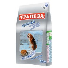 Сухой корм для собак живущих в городе Трапеза Оптималь, 2,5 кг (kastd) в магазинах Ашан