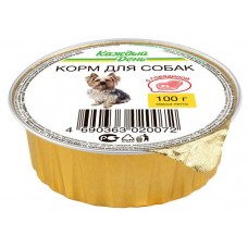 Корм для собак Каждый День с говядиной, 100 г (kastd) в магазинах Ашан