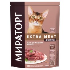 Сухой корм для домашних кошек Мираторг с говядиной Black Angus старше 1 года, 400 г (kastd) в магазинах Ашан