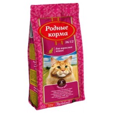 Сухой корм для взрослых кошек Родные корма мясное рагу, 2 кг (kastd) в магазинах Ашан
