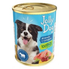 Корм для собак Зоогурман Jolly Dog ягненок с сердцем, 350 г (kastd) в магазинах Ашан