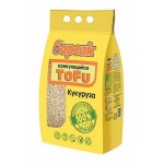 Наполнитель для кошачьего туалета Барсик Tofu Кукуруза комкующийся, 4,54 л (kastd)