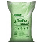 Наполнитель комкующийся Барсик Tofu зеленый чай, 30 л (kastd)