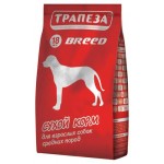 Сухой корм для собак средних пород Трапеза Breed с курицей, 18 кг (kastd)