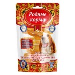 Лакомство для собак Родные корма жилки говяжьи, 60 г (kastd)