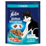 Сухой корм для кошек Felix с рыбой, 200 г (kastd)