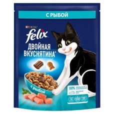Сухой корм для кошек Felix с рыбой, 200 г (kastd) в магазинах Ашан