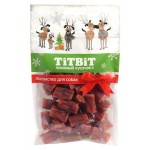 Лакомство для собак TITBIT колбаски телячьи, 80 г (kastd)