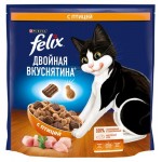 Сухой корм для кошек Felix с птицей, 1,3 кг (kastd)