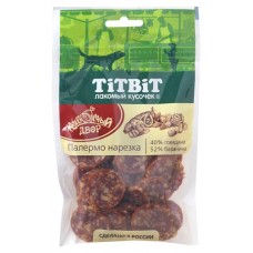 Лакомство для собак TITBIT нарезка палермо, 80 г (kastd) в магазинах Ашан