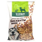Лакомство для собак TITBIT печенье бисквиты мини, 500 г (kastd)