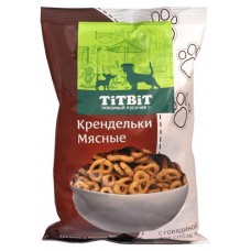 Лакомство для собак TITBIT крендельки мясные, 500 г (kastd) в магазинах Ашан