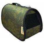 Сумка-переноска для животных HOMEPET Пиксели Ė 2, 39х25х26 см (kastd)