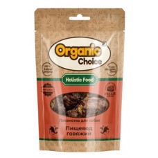 Лакомство для собак Organic Сhoice пищевод говяжий, 32 г (kastd) в магазинах Ашан