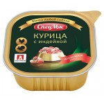 Влажный корм для собак Зоогурман СпецМяс Курица с индейкой, 300 г (kastd)
