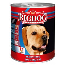 Консервы для собак Зоогурман Big Dog мясное ассорти, 850 г (kastd) в магазинах Ашан
