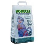 Наполнитель для кошачьего туалета HOMECAT впитывающий, 5 л (kastd)