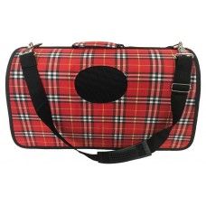 Сумка-переноска для животных клетчатая, 52х22х31 см (kastd) в магазинах Ашан