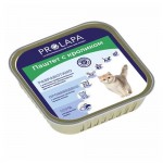 Влажный корм для кошек Prolapa Premium паштет с кроликом, 100 г (kastd)