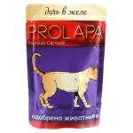 Влажный корм для кошек Prolapa Premium дичь в желе, 100 г (kastd)