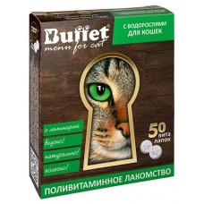 Лакомство для кошек Buffet ВитаЛапки с морскими водорослями, 50 таблеток (kastd) в магазинах Ашан