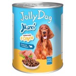 Корм консервированный для собак Зоогурман Jolly Dog Ягненок с сердцем, 970 г (kastd)