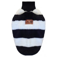 Толстовка для собак в полоску черно-белая, 32,7 см (kastd) в магазинах Ашан