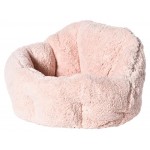 Лежанка для животных махровая розовая, 52х50х30 см (kastd) Лежанка для животных махровая розовая, 52х50х30 см (kastd)