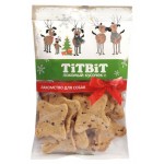 Лакомство для собак TITBIT Бисквиты новогодние, 110 г (kastd)