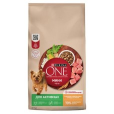 Сухой корм Purina ONE Мини для собак с активным образом жизни с курицей и рисом, 7 кг (kastd) в магазинах Ашан