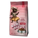 Сухой корм для взрослых кошек BANDITOS с индейкой, 400 г (kastd)