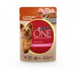 Влажный корм для собак Purina ONE с курицей в подливе, 85 г (kastd)