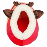 Лежанка-домик для животных Северный олень, 36х33х26 см (kastd) Лежанка-домик для животных Северный олень, 36х33х26 см (kastd)