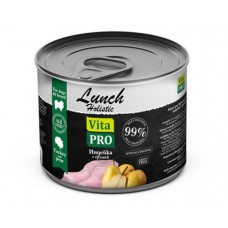 Корм консервированный для собак Vita Pro Lunch индейка с грушей, 240 г (kastd) в магазинах Ашан