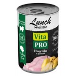 Корм консервированный для собак Vita Pro Lunch индейка с грушей, 400 г (kastd)