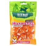Лакомство для собак TITBIT Мармелад мясной с индейкой, 120 г (kastd)