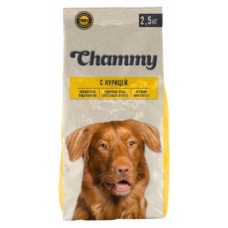 Сухой корм для собак мелких и средних пород Chammy с курицей, 2,5 кг (kastd) в магазинах Ашан