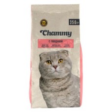 Сухой корм для кошек Chammy с говядиной, 350 г (kastd) в магазинах Ашан