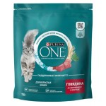 Сухой корм для кошек Purina ONE с говядиной и злаками, 750 г (kastd)