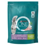 Сухой корм для кошек Purina ONE с индейкой и рисом, 200 г (kastd)