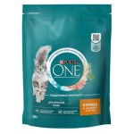 Сухой корм для кошек Purina ONE с курицей и злаками, 200 г (kastd)