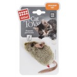 Игрушка для кошек GiGwi Мышка музыкальная светло-коричневая (kastd)