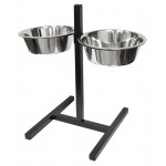 Подставка с мисками Зооник, 2 x 2,6 л (kastd)